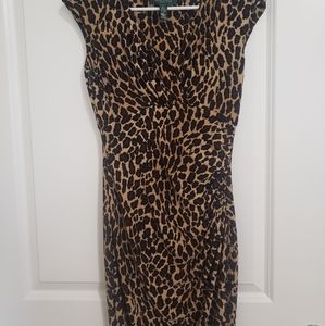 Cheetah print dress